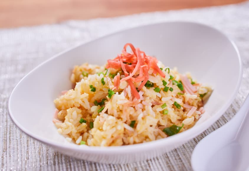 レンジチャーハン