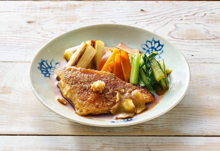 黒糖入りだれで！赤魚の生姜煮 by オイシックス