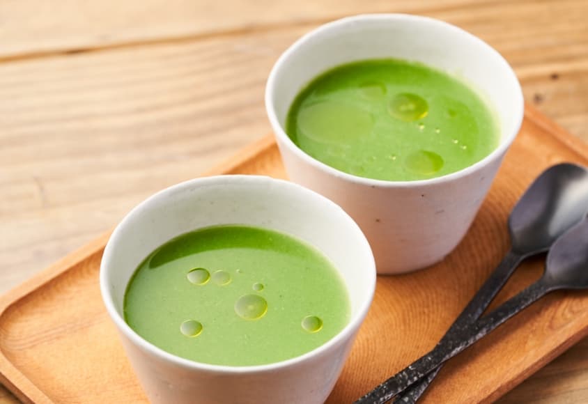 ブロッコリーの和風スープ by オイシックス