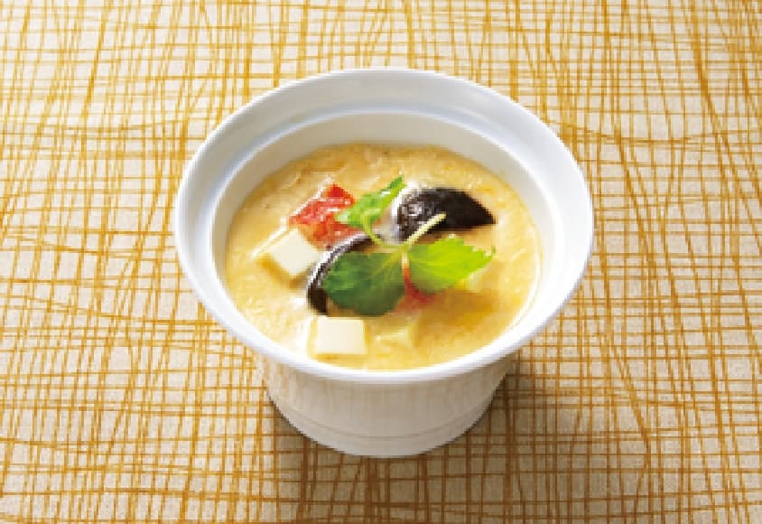 豆腐のレンジ茶碗蒸し風 by オイシックス