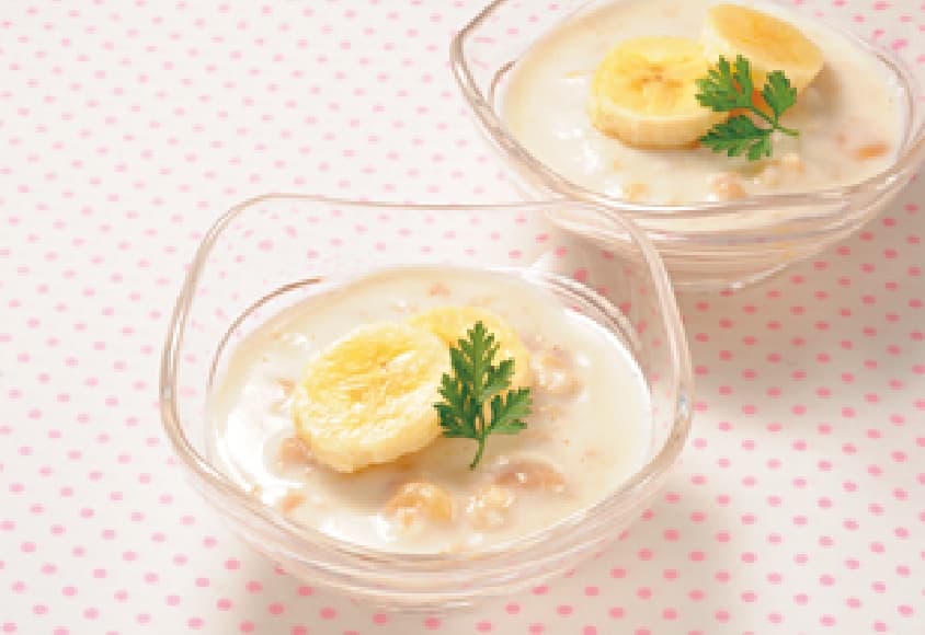 バナナミルクプリン by オイシックス