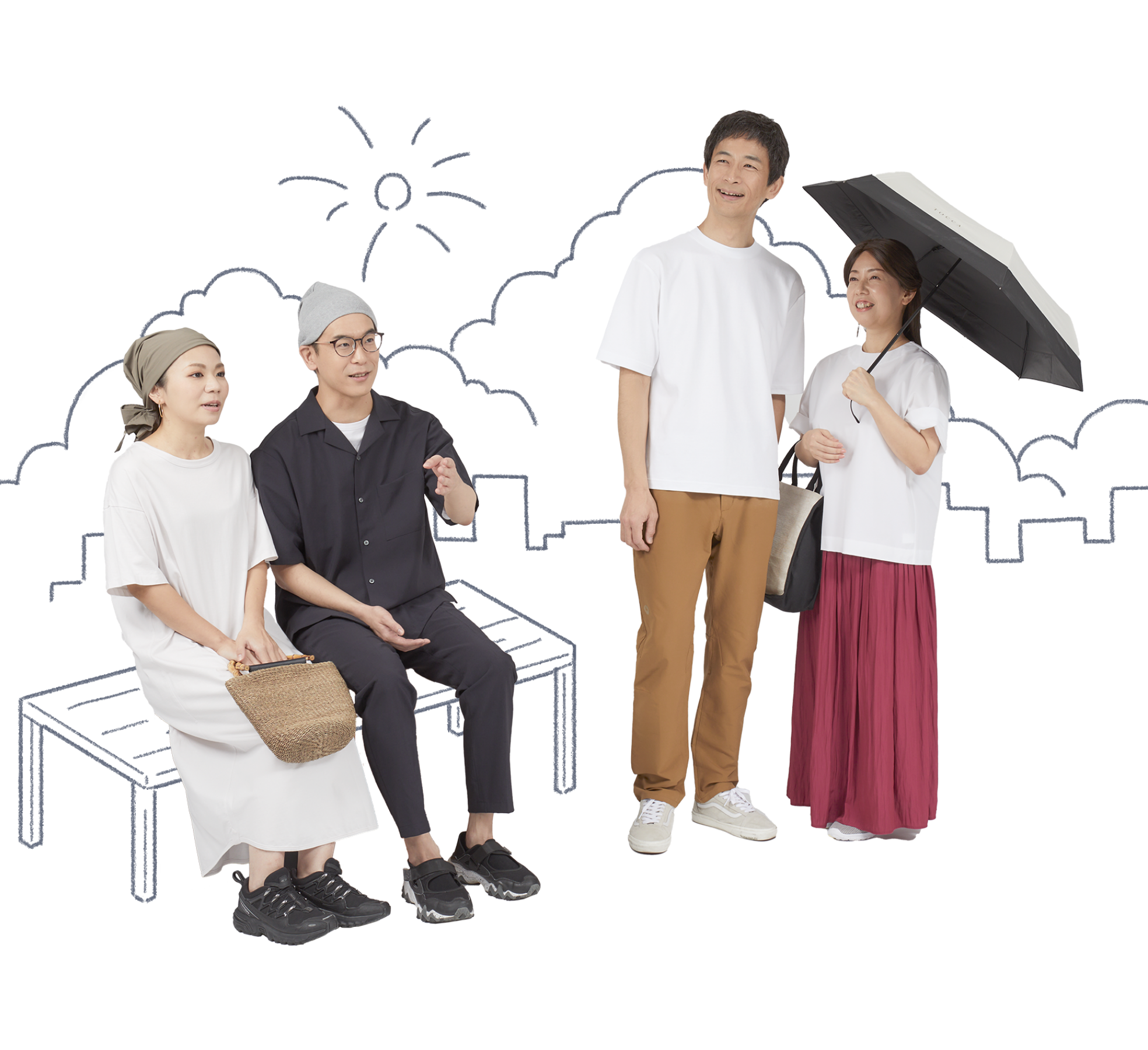 夏は日差しと暑さを徹底対策！