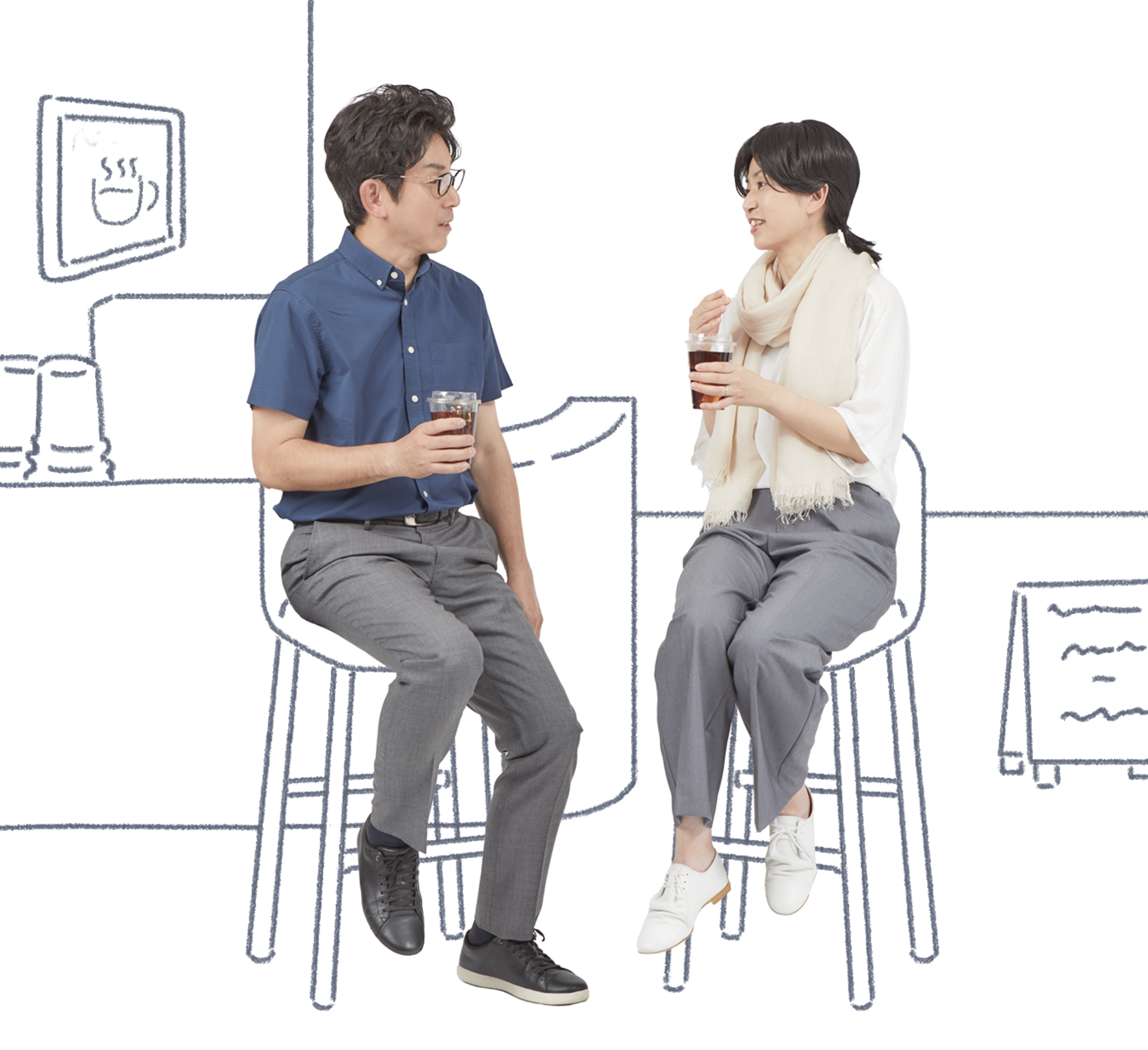 夏のオフィスは小物で温度調節